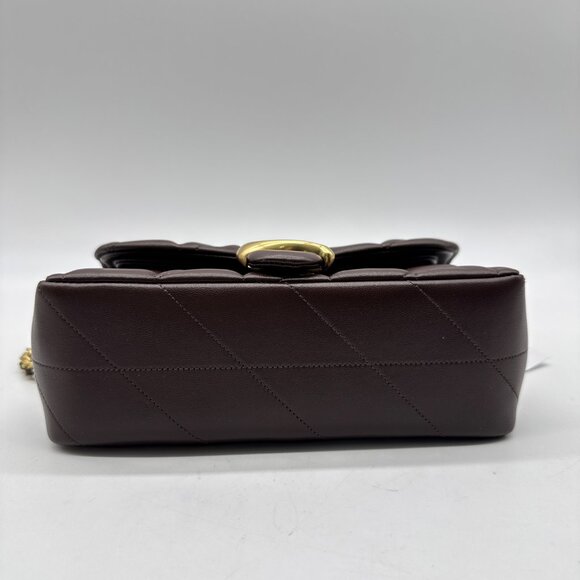 COACH Tabby 20 quilted leather mini convertible shoulder crossbody bag -Maple - Picture 8 of 12